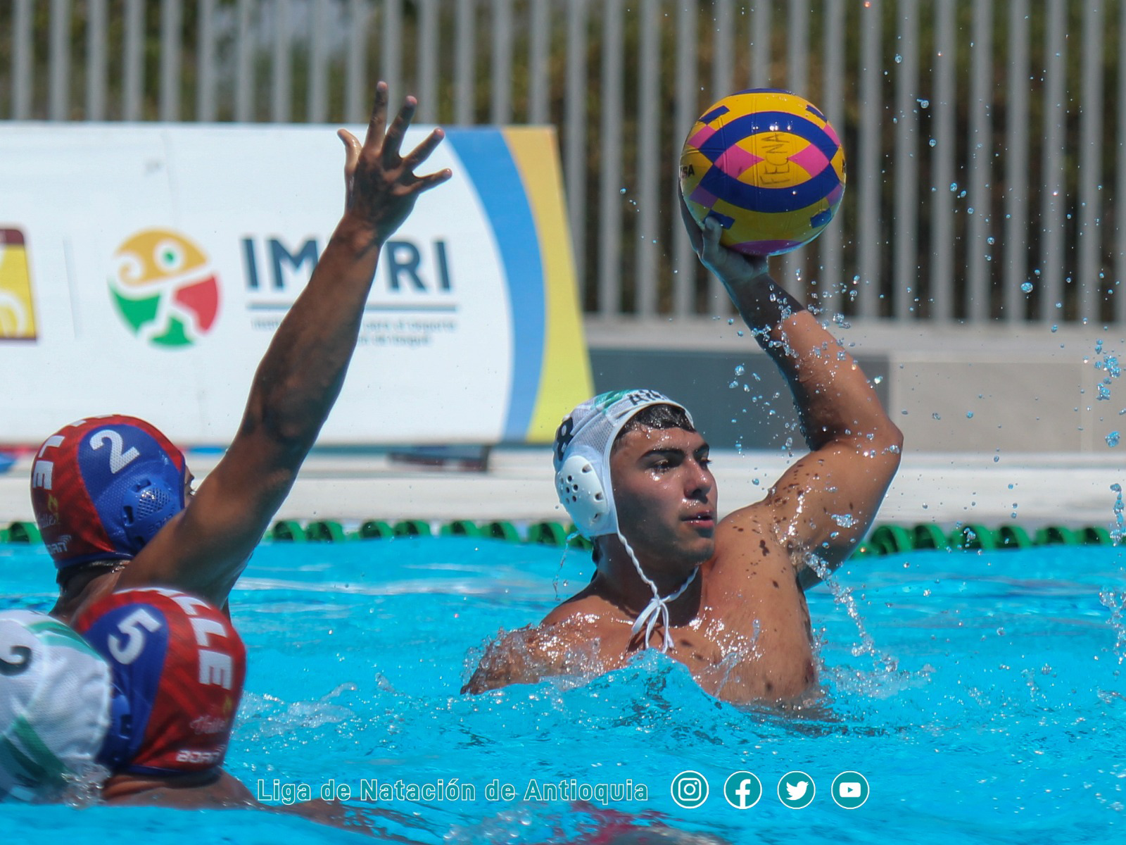 Antioquia aporta siete jugadores a Colombia Sub-20 de Polo acuático para el Mundial en Croacia
