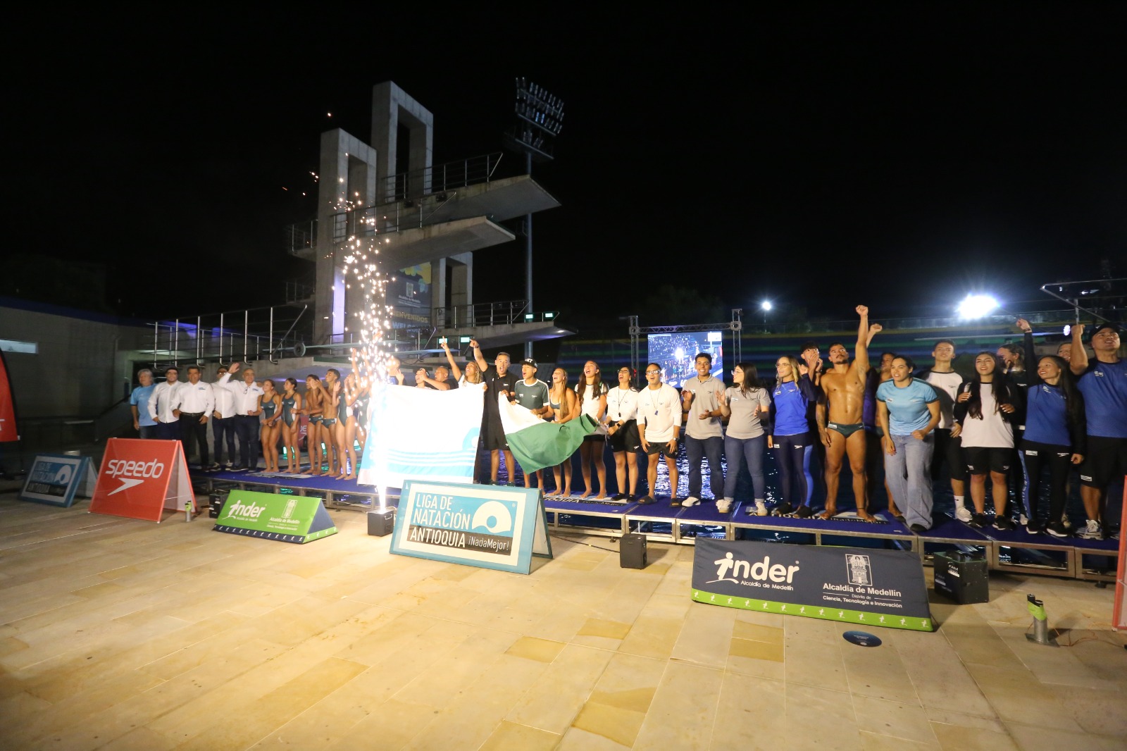 Carta abierta de invitación para celebrar 60 años de la Liga de Natación de Antioquia 