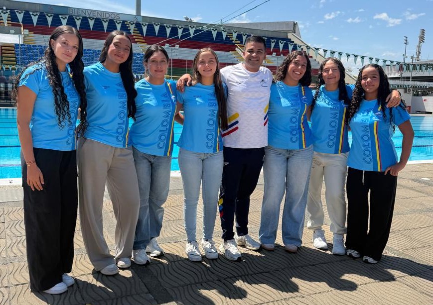 Polo acuático colombiano femenino presente en Campeonato Mundial sub 18