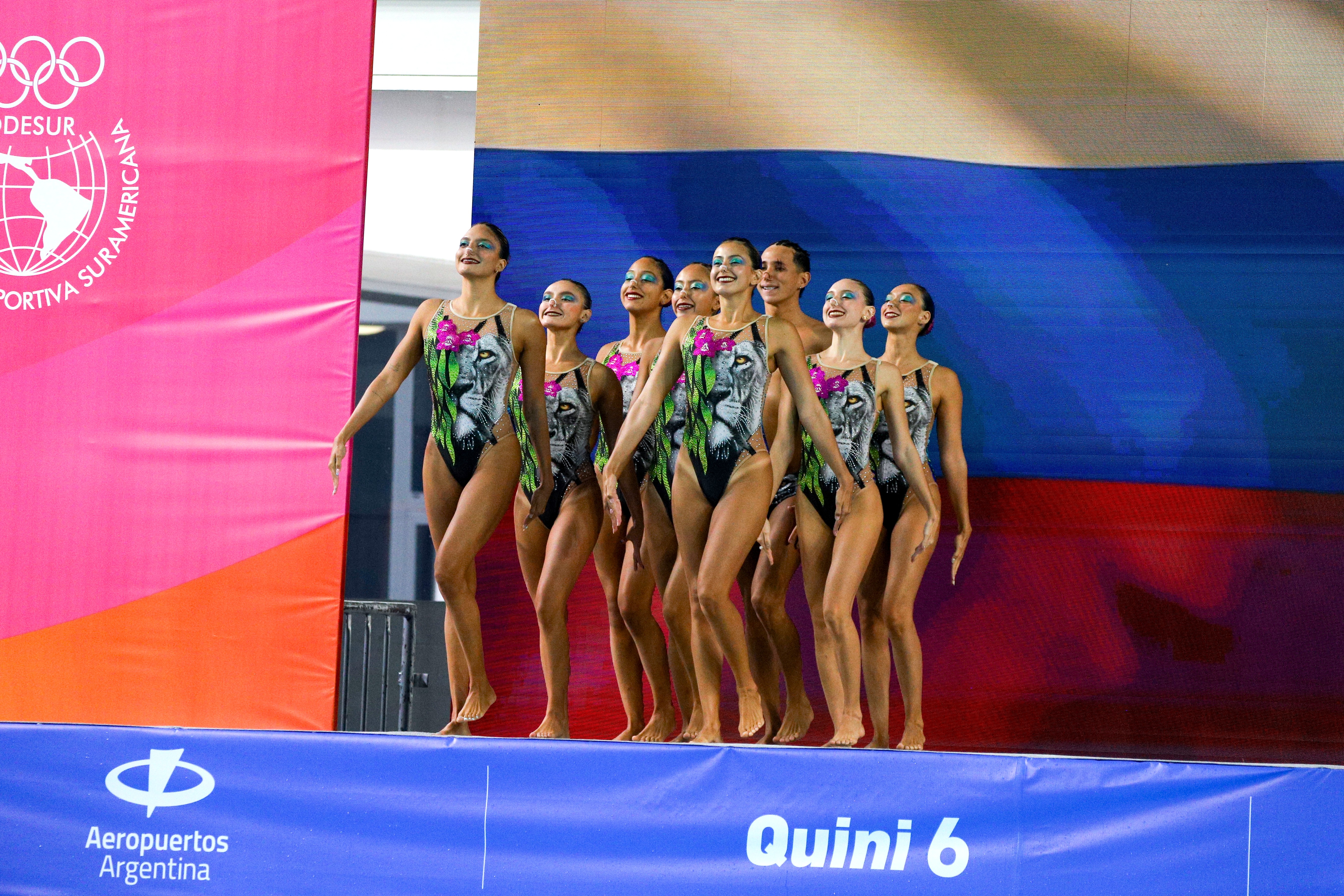 Con 5 antioqueñas, Colombia logró doble medalla de plata en Natación Artística en Santa Fe 2026